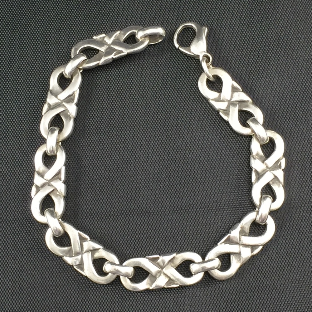 James Avery Infinity bracelet, sterling silver